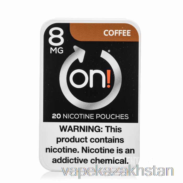 Vape Kazakhstan ON! Nicotine Pouches - COFFEE 8mg